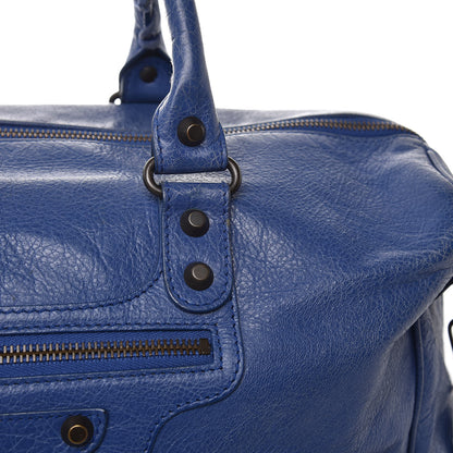 Balenciaga Agneau Classic Hardware Polly Bleut Bleu Glacier 13 of 14