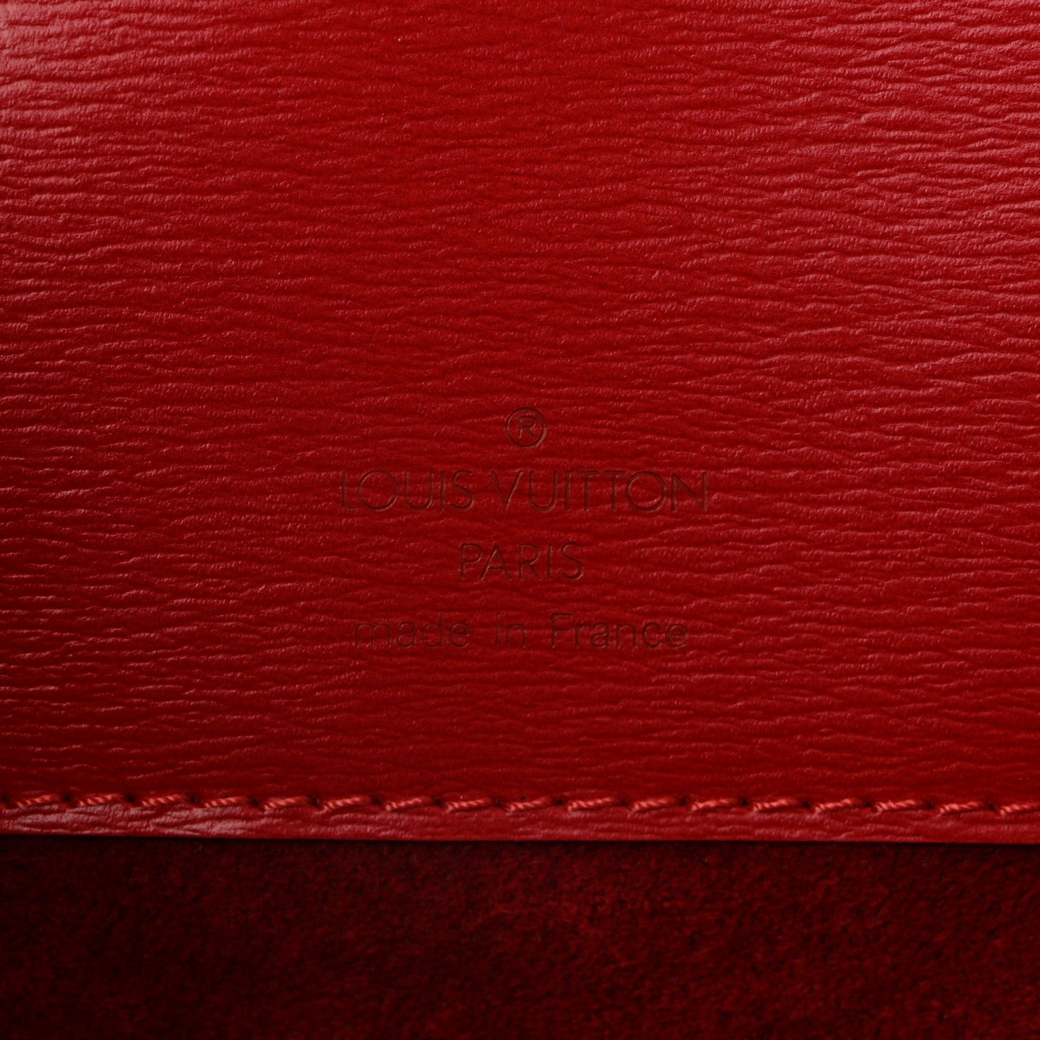 Louis Vuitton Epi Buci Rouge 6 of 9