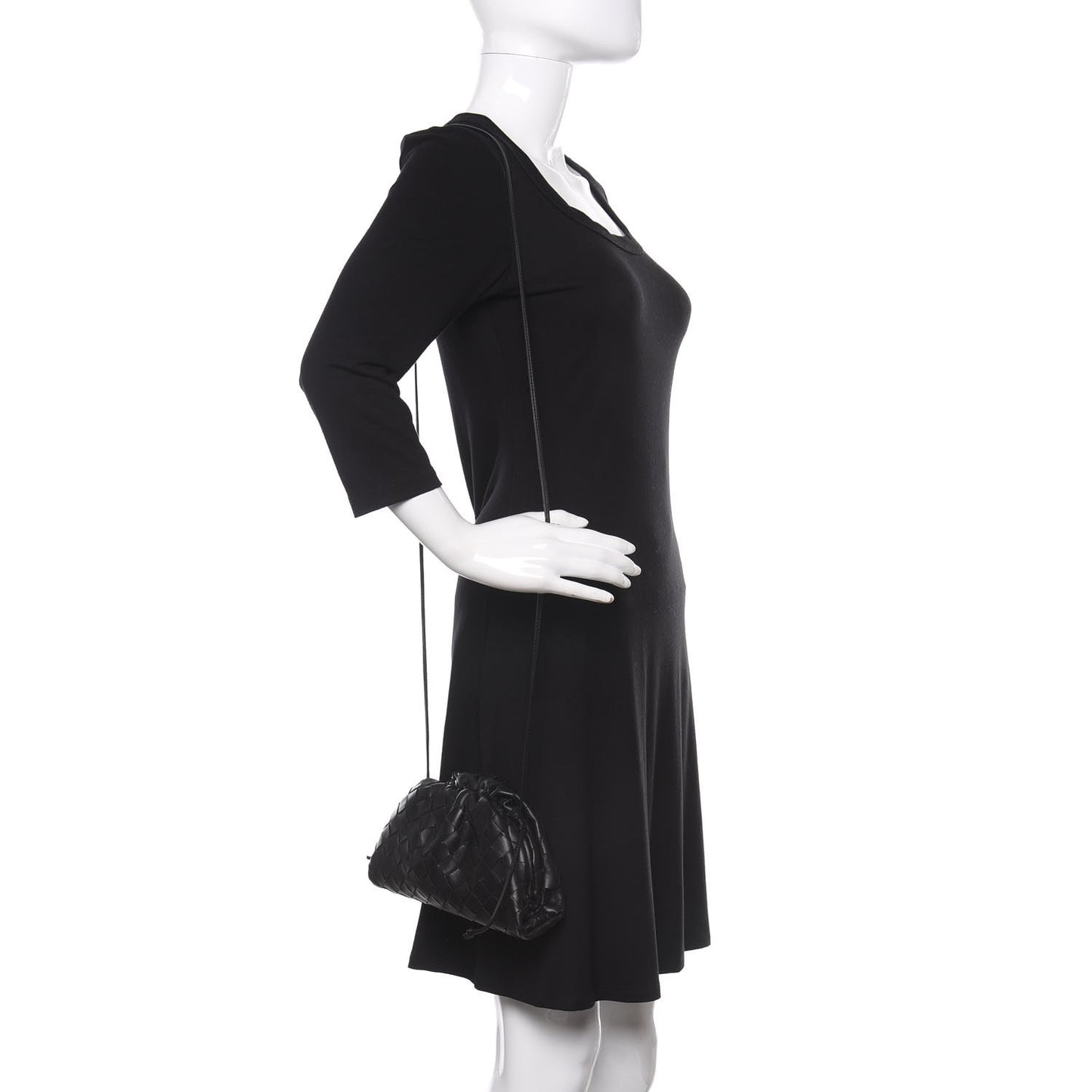 Nappa Intrecciato The Mini Pouch Black