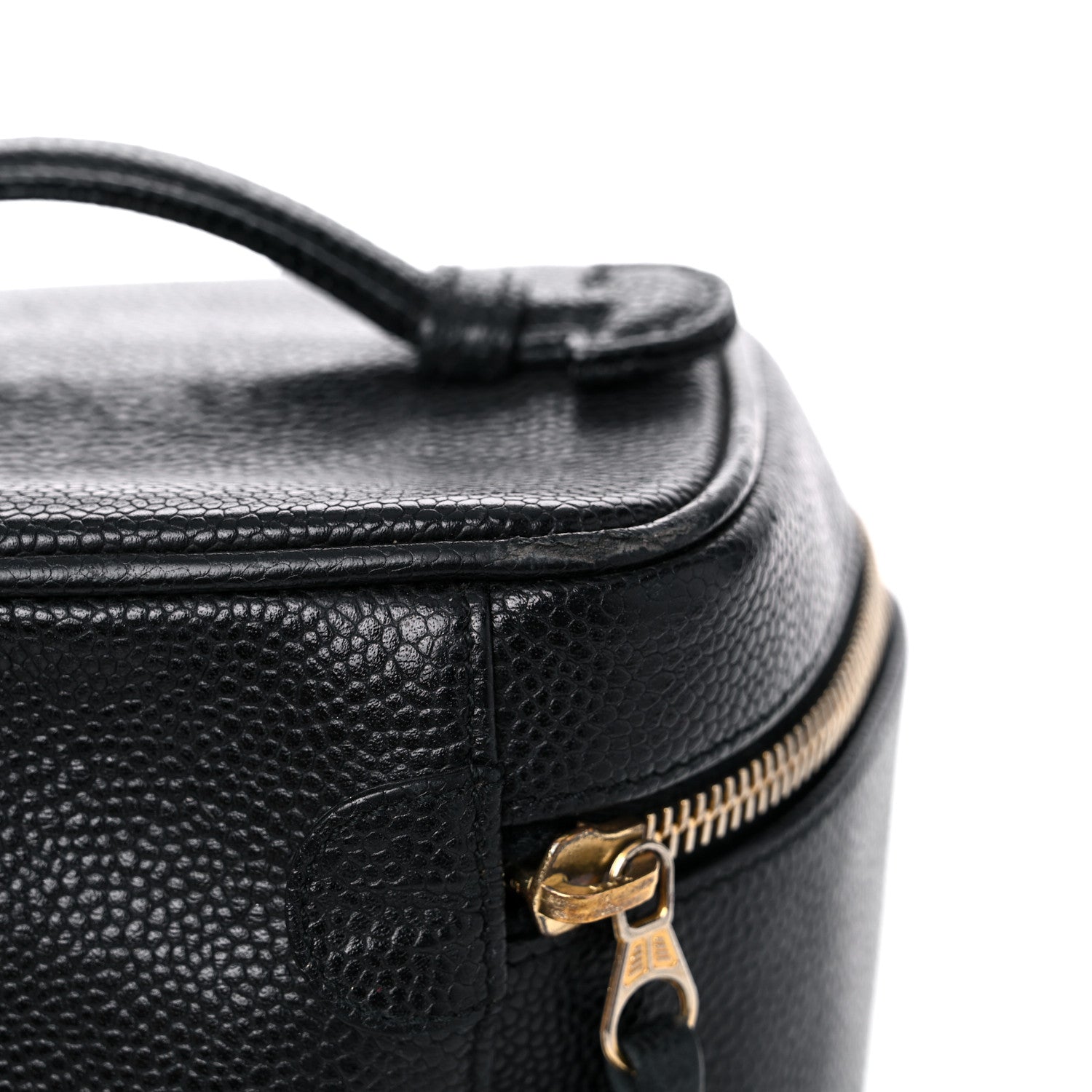 Chanel Caviar Vanity Cosmetic Case Black 18 of 18