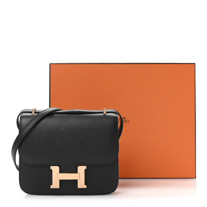 Hermes Epsom Constance 18 Black 11 of 11