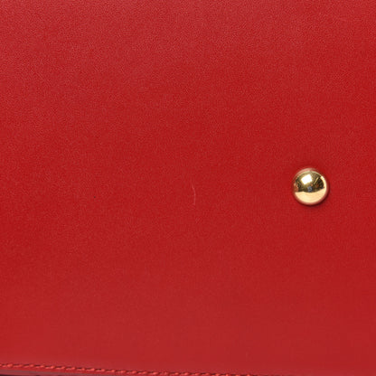 Gucci Guccissima Small Zippered Bucket Tote Hibiscus Red 12 of 12