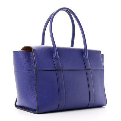 Mulberry Natural Grain Calfskin New Bayswater Indigo 3 of 10