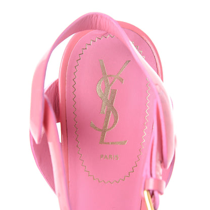 Saint Laurent Patent Tribute 105 Platform Sandals 39 Pink 7 of 10