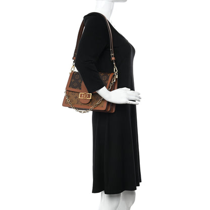 Louis Vuitton Reverse Monogram Dauphine MM 2 of 9
