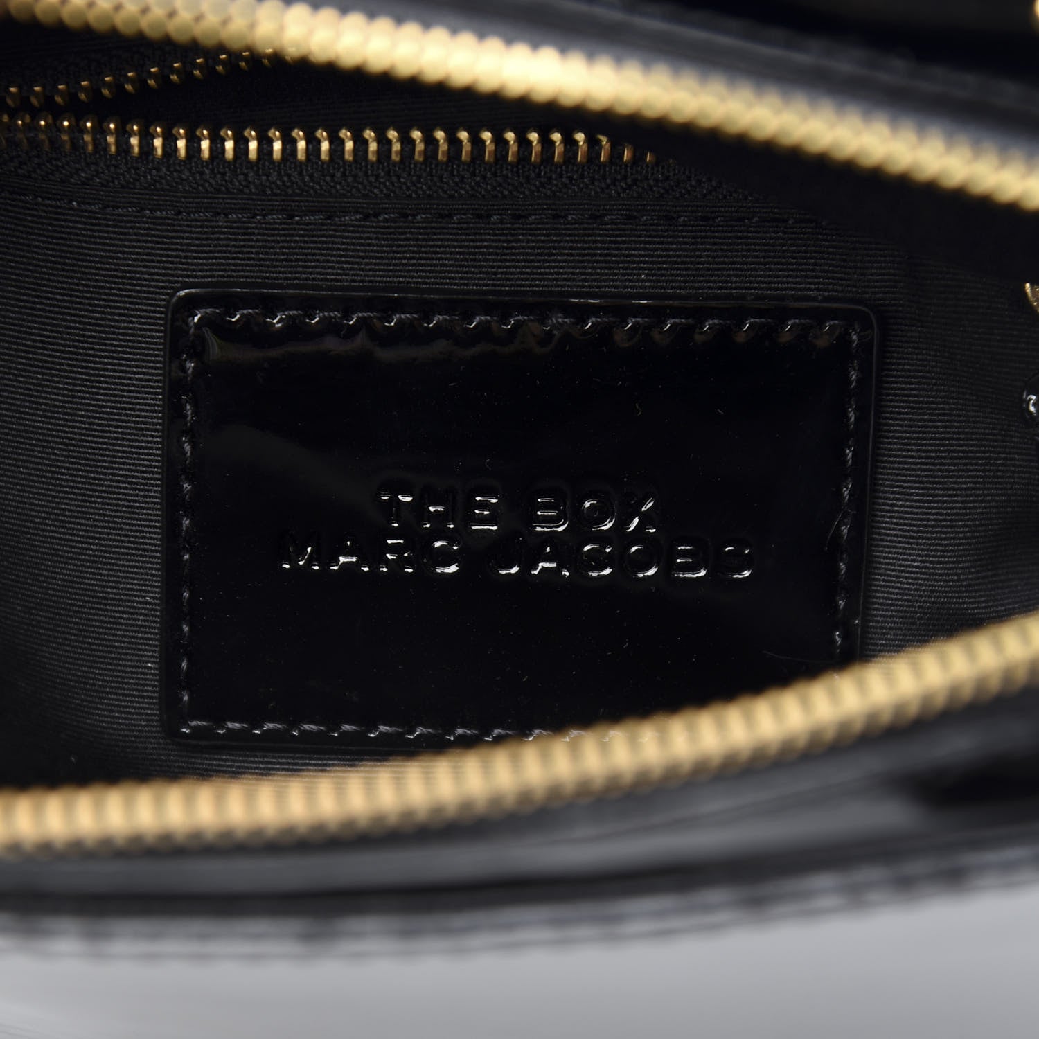 Marc Jacobs Patent The Box 20 Crossbody Black 5 of 9