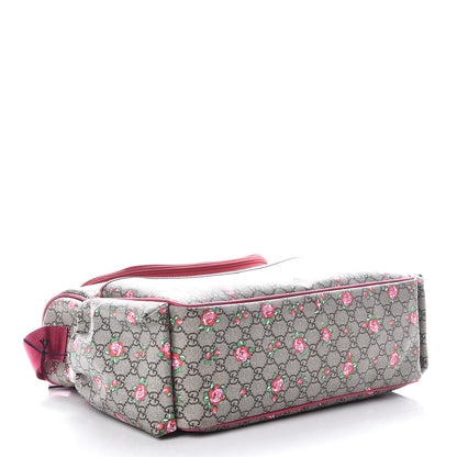 Gucci GG Supreme Monogram Rose Bud Diaper Bag Pink 4 of 10
