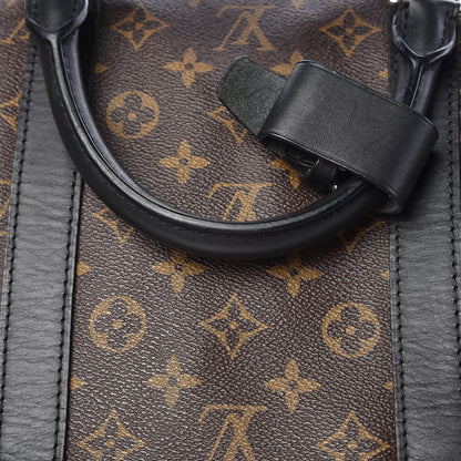 Louis Vuitton Monogram Macassar Keepall Bandouliere 55 10 of 15