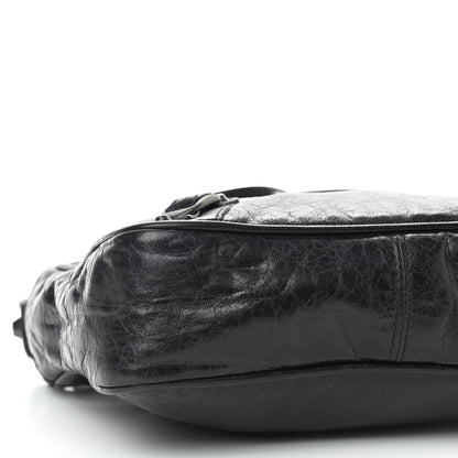 Balenciaga Chevre Classic Hardware Shoulder Bag Black 5 of 8