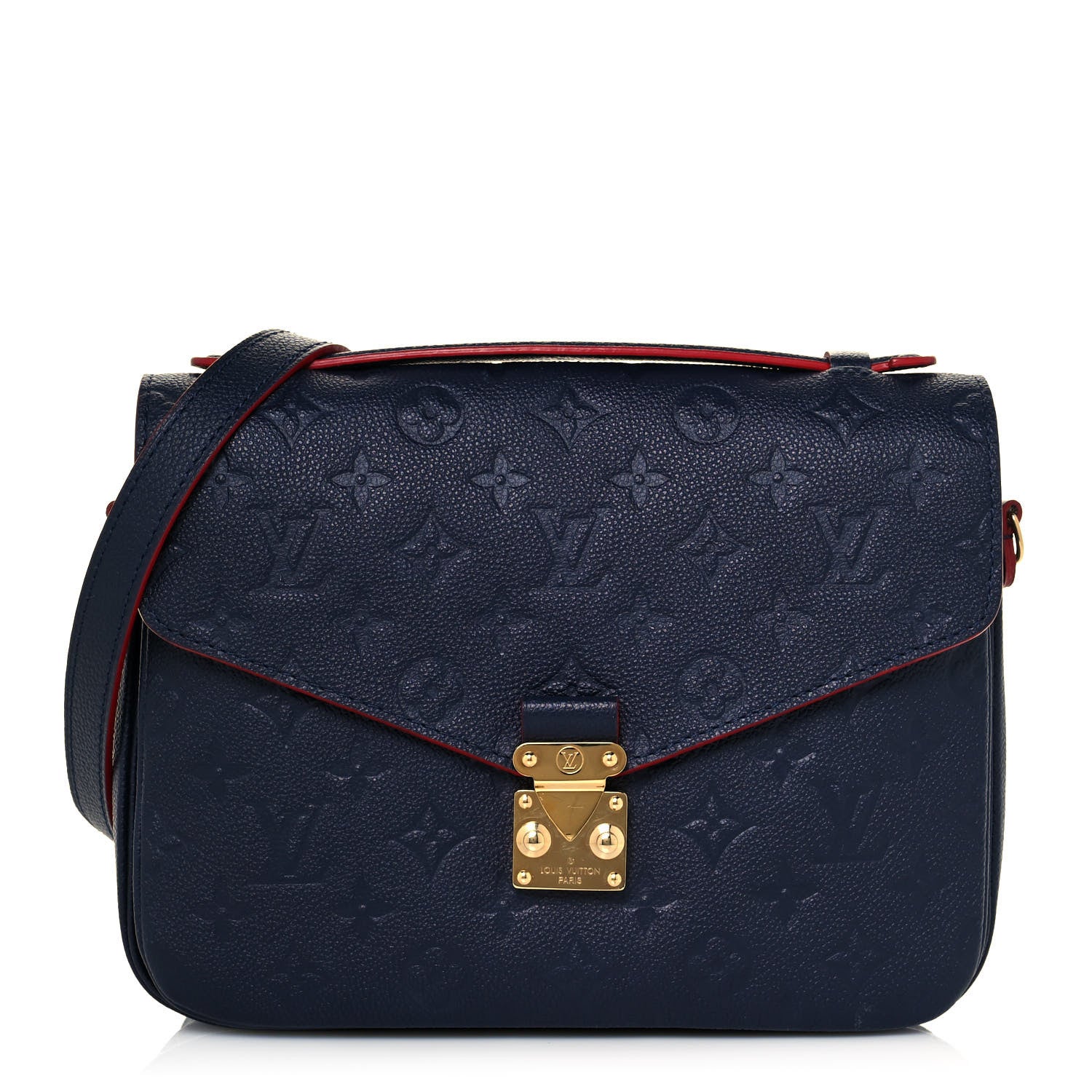 Louis Vuitton Empreinte Pochette Metis Marine Rouge 1 of 14