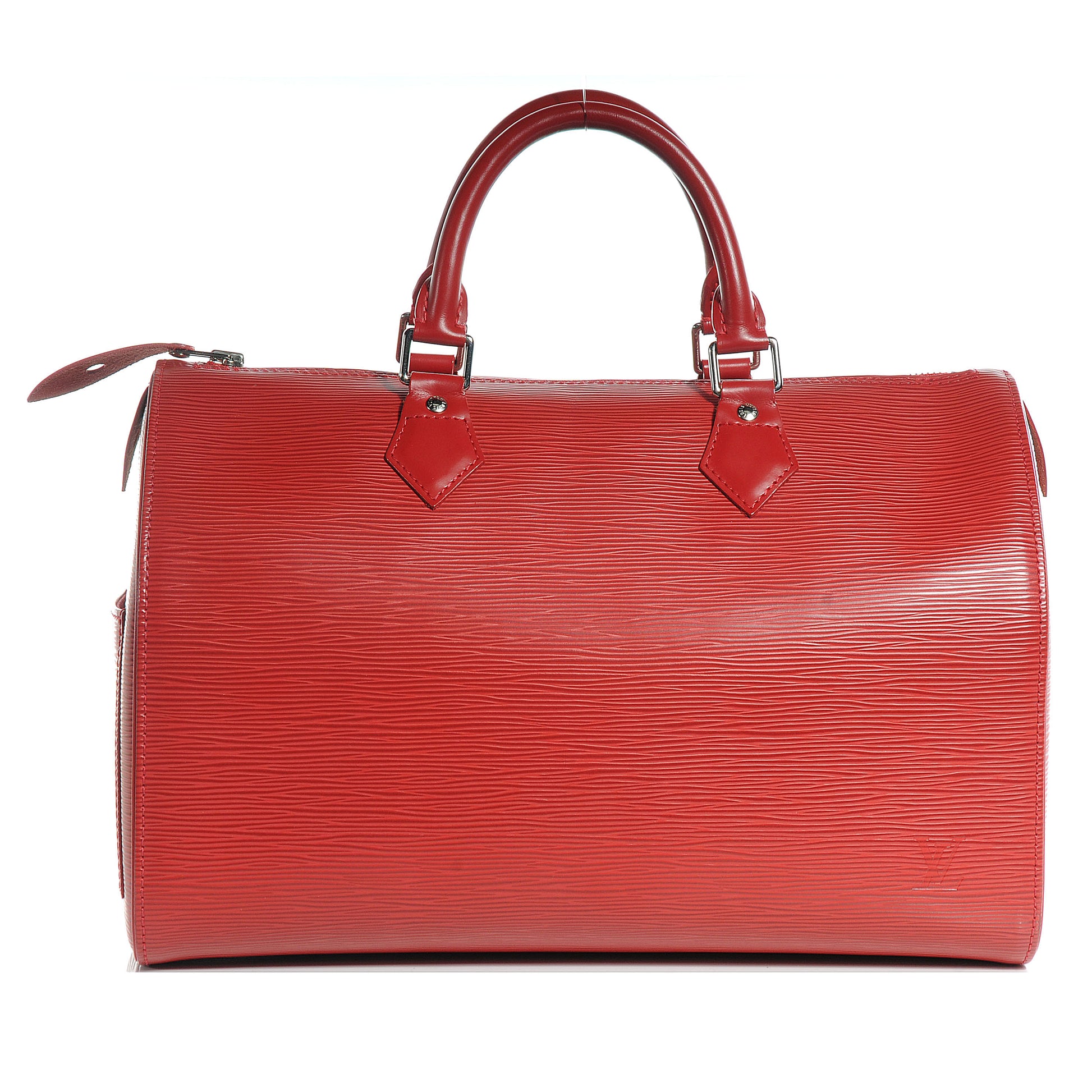 Louis Vuitton Epi Speedy 30 Red 1 of 8