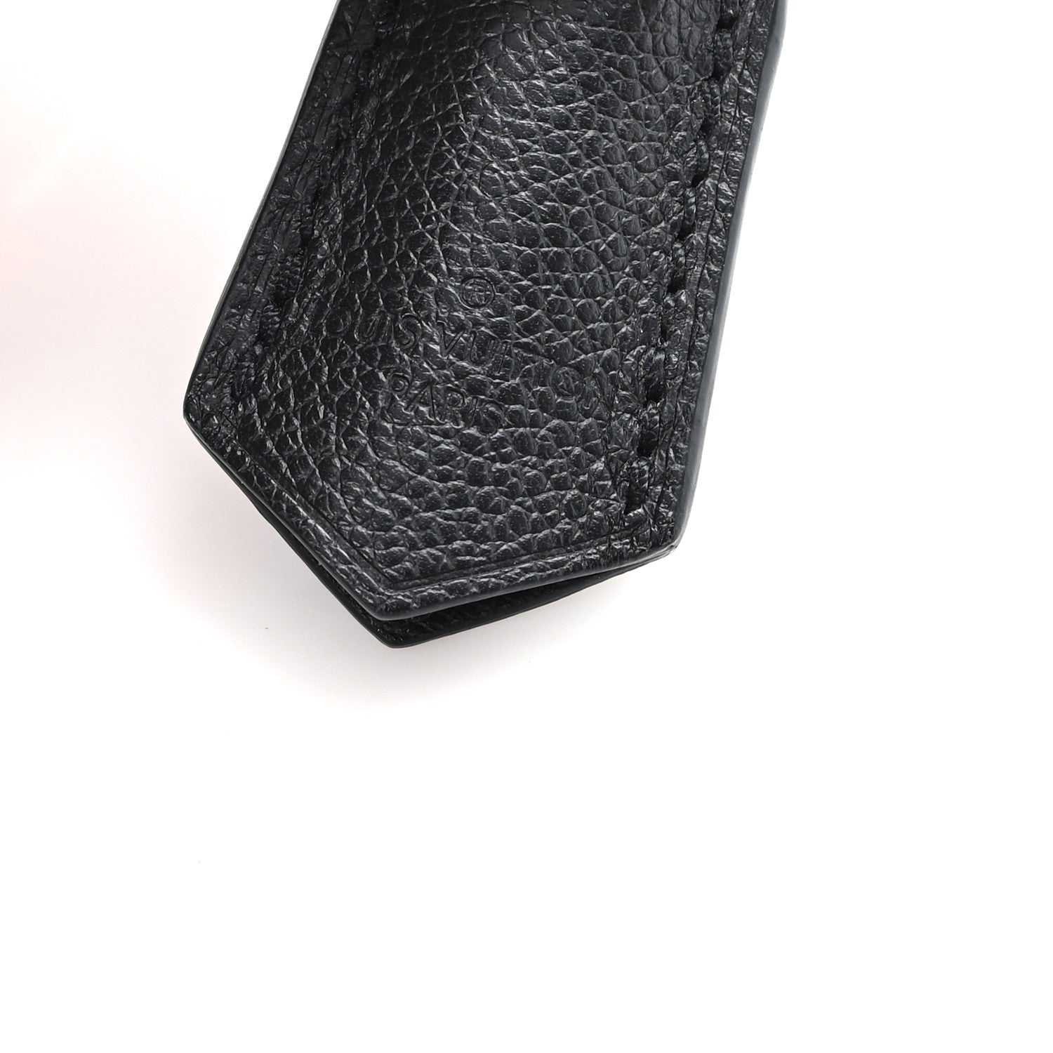 Louis Vuitton Calfskin Clochette Key Bell Holder Black 1811739