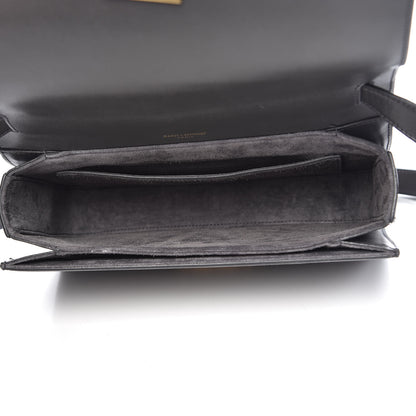 Saint Laurent Smooth Calfskin Suede Medium Bellechasse Grey 7 of 11