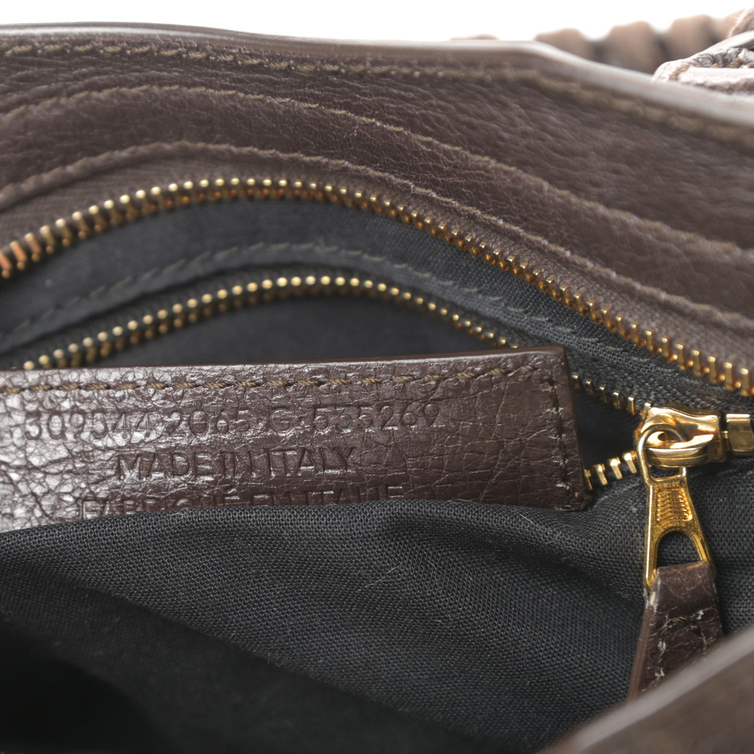 Balenciaga Agneau Giant 12 Gold Hardware Mini City Charbon 7 of 10