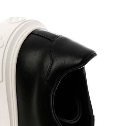 Louis Vuitton Calfskin Time Out Sneakers 37.5 Black 10 of 12