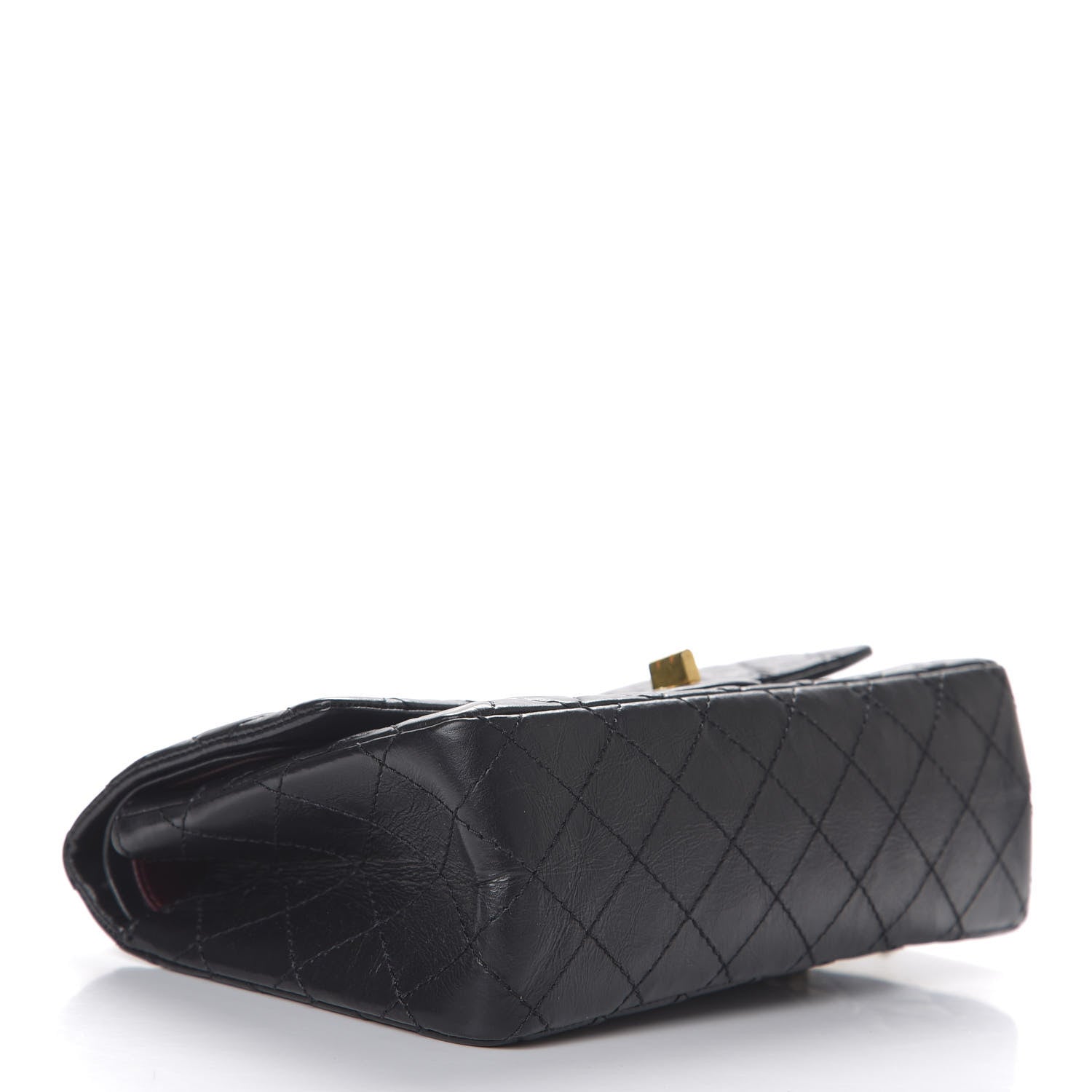 Chanel Aged Calfskin Quilted 2.55 Reissue 225 Flap Black 3 of 10