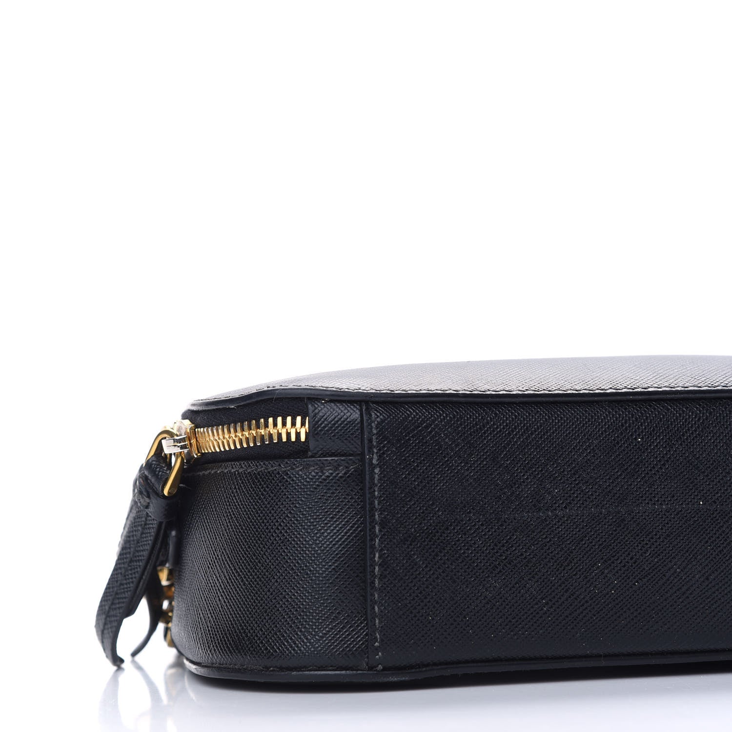 Prada Saffiano Lux Odette Crossbody Black 8 of 11