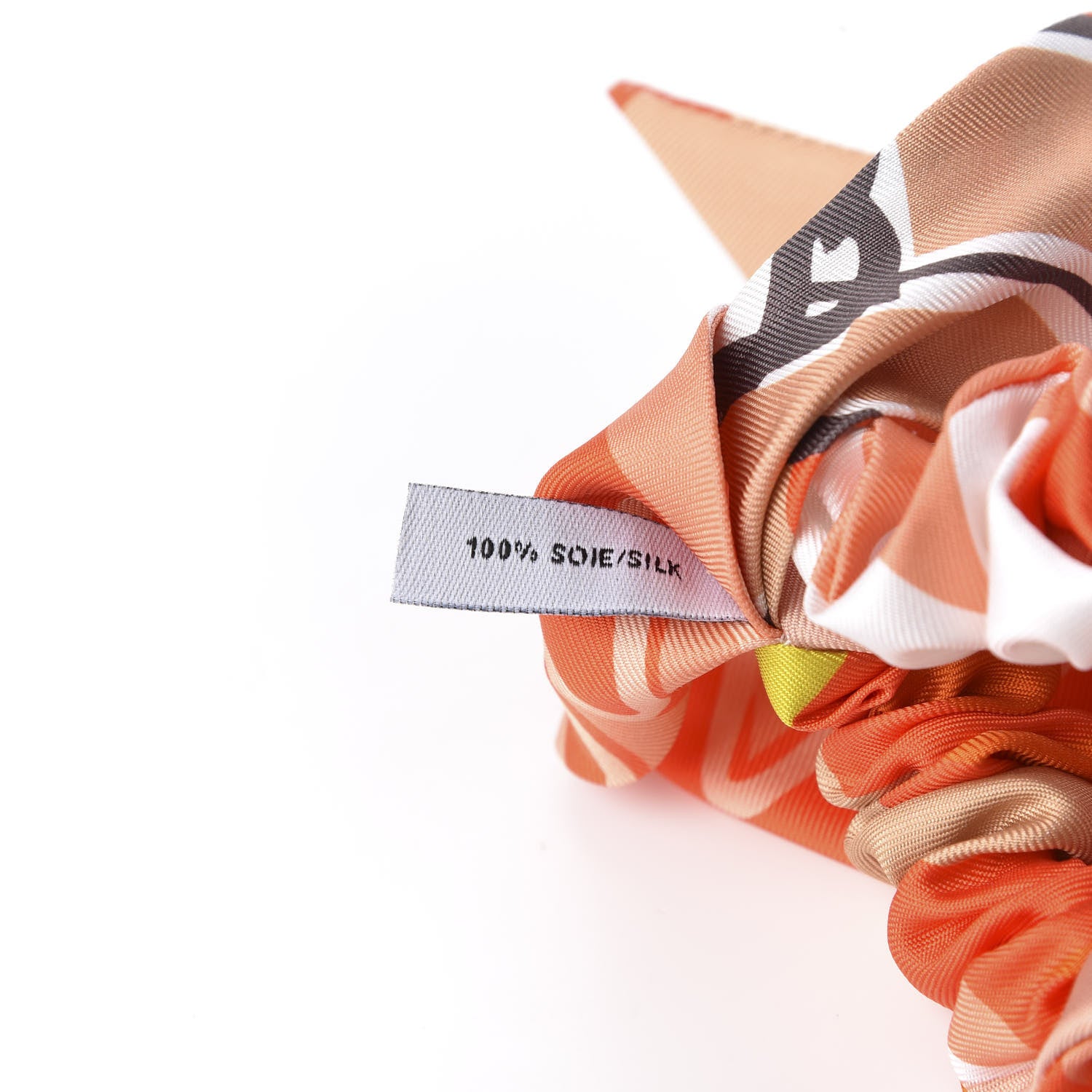 Hermes Silk Twilly Scrunchie 4 of 5