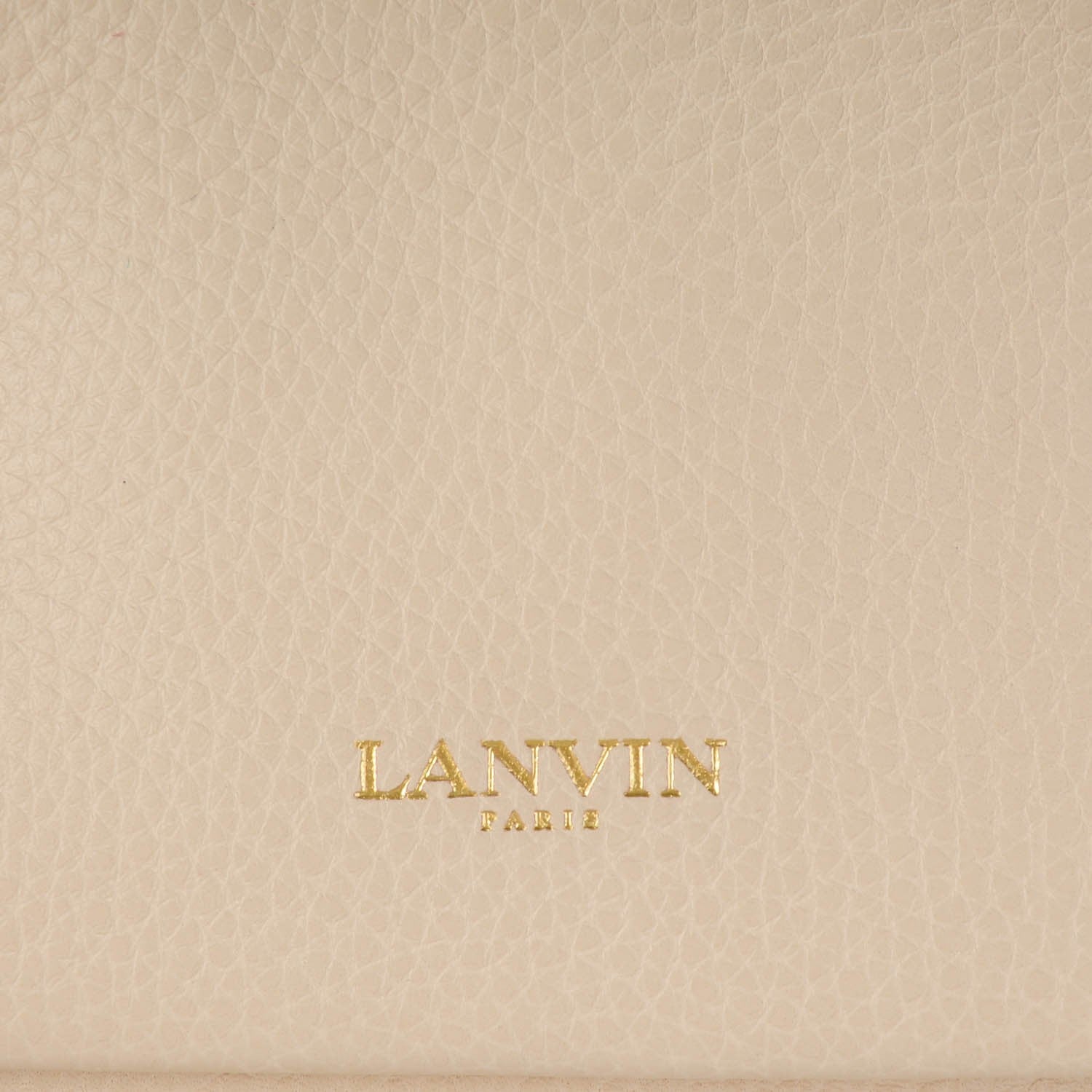 Lanvin Grained Calfskin Mini Sugar Tassel Flap Shoulder Bag Ivory 5 of 8