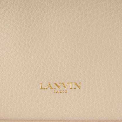 Lanvin Grained Calfskin Mini Sugar Tassel Flap Shoulder Bag Ivory 5 of 8