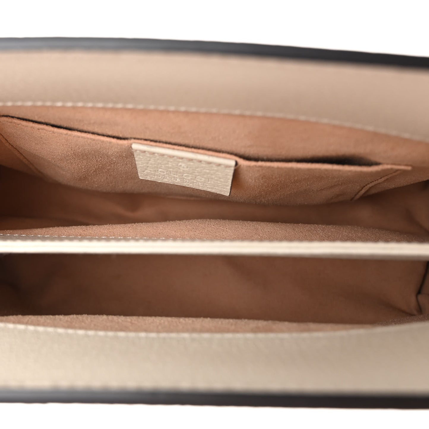 GG Supreme Monogram Flora Web Small Ophidia Chain Shoulder Bag White