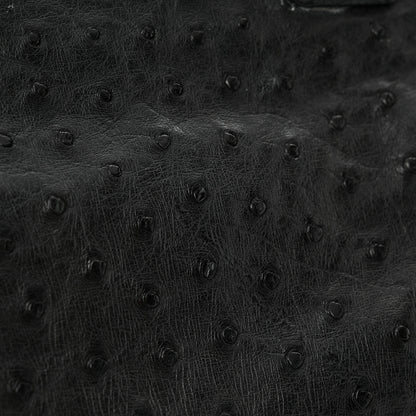 Prada Ostrich Tote Black 17 of 20