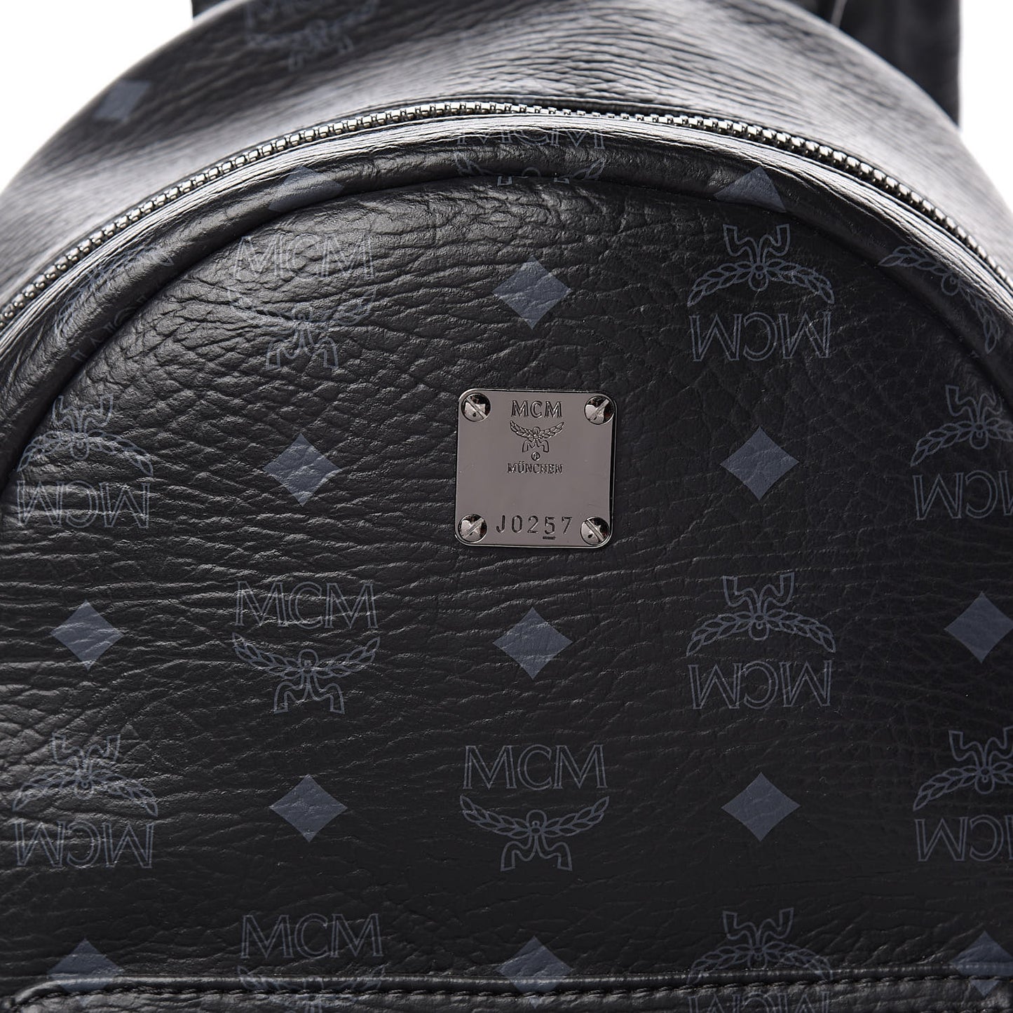 Visetos Small Side Stud Stark Backpack Black
