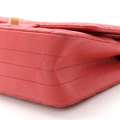 Chanel Sheepskin Chevron Quilted 2.55 Reissue 225 Flap Red 10 of 10