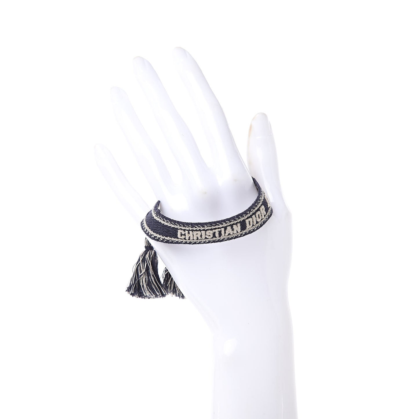 Woven Cotton J'Adior Friendship Bracelet Navy