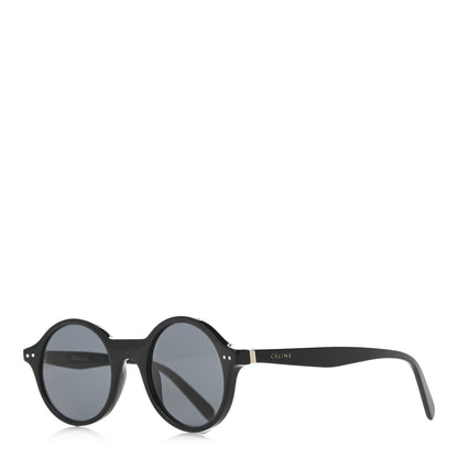 Celine Acetate Round Sunglasses CL41434/S Black 1 of 12