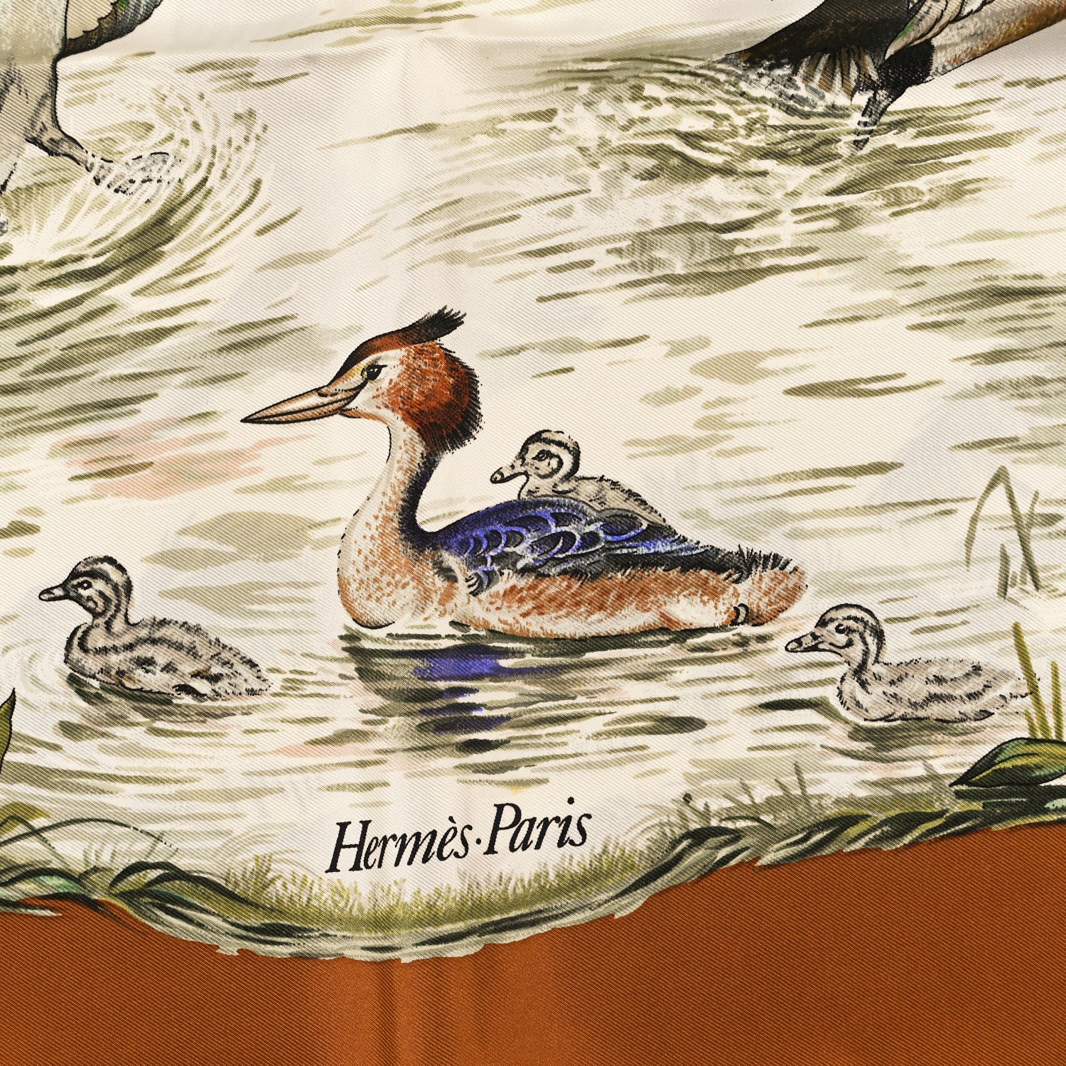 Hermès Halte en Camargue シルクスカーフ Hermes Silk Halte En Camargue Scarf 90 1777771 – FASHIONPHILE