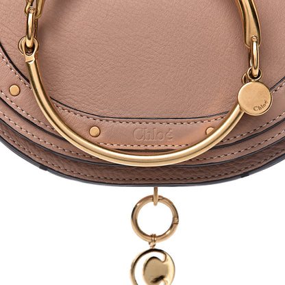Chloe Calfskin Small Nile Bracelet Minaudiere Bag Biscotti Beige 10 of 10