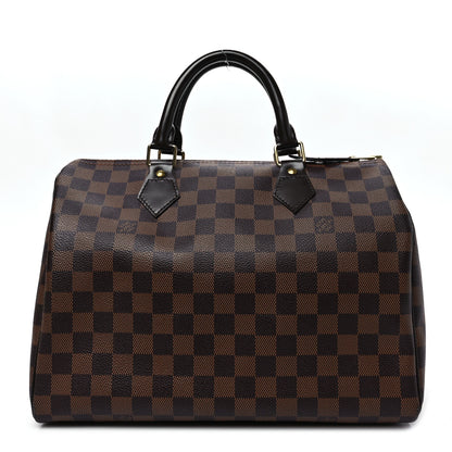 Louis Vuitton Damier Ebene Speedy 30 1 of 7