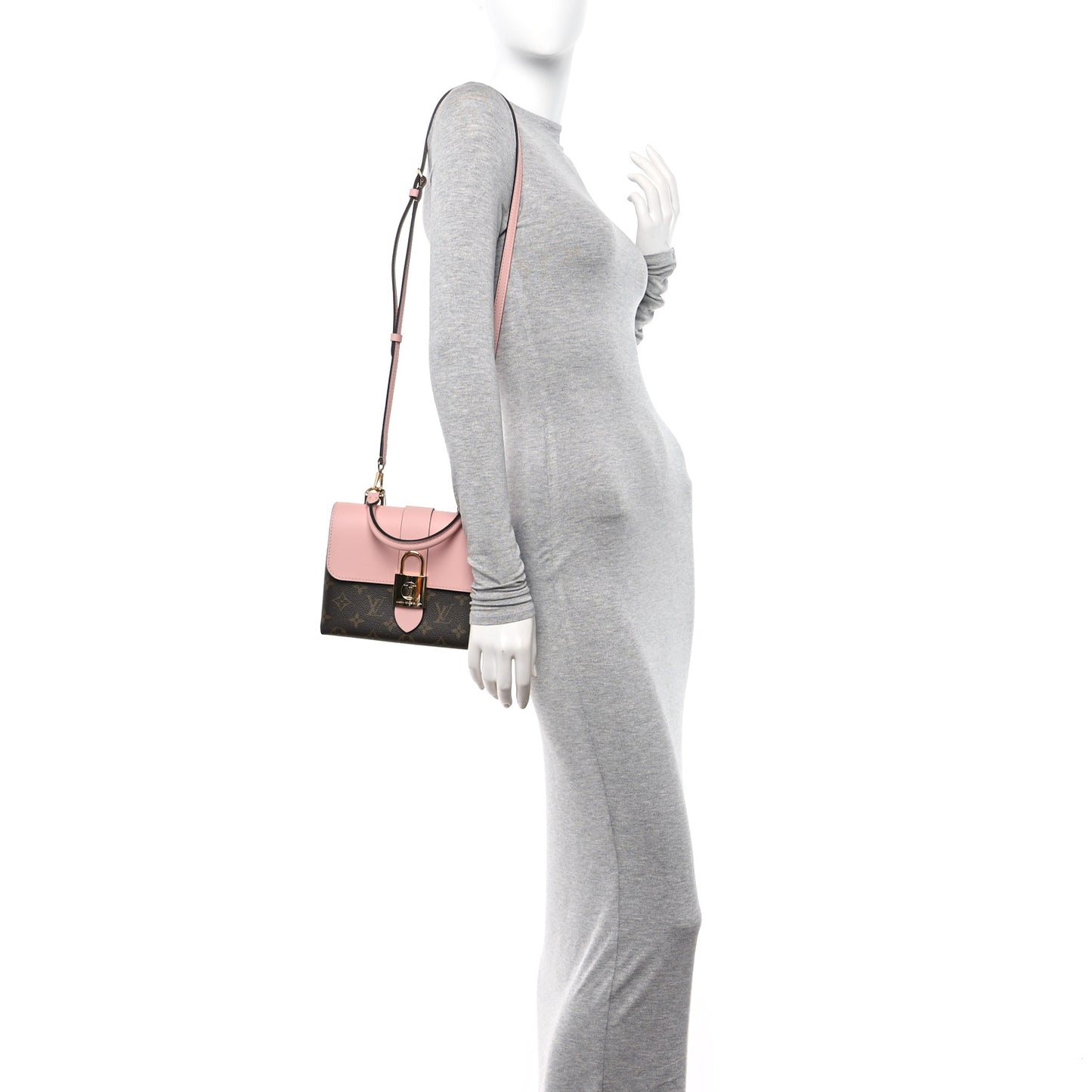 Monogram Locky BB Rose Poudre