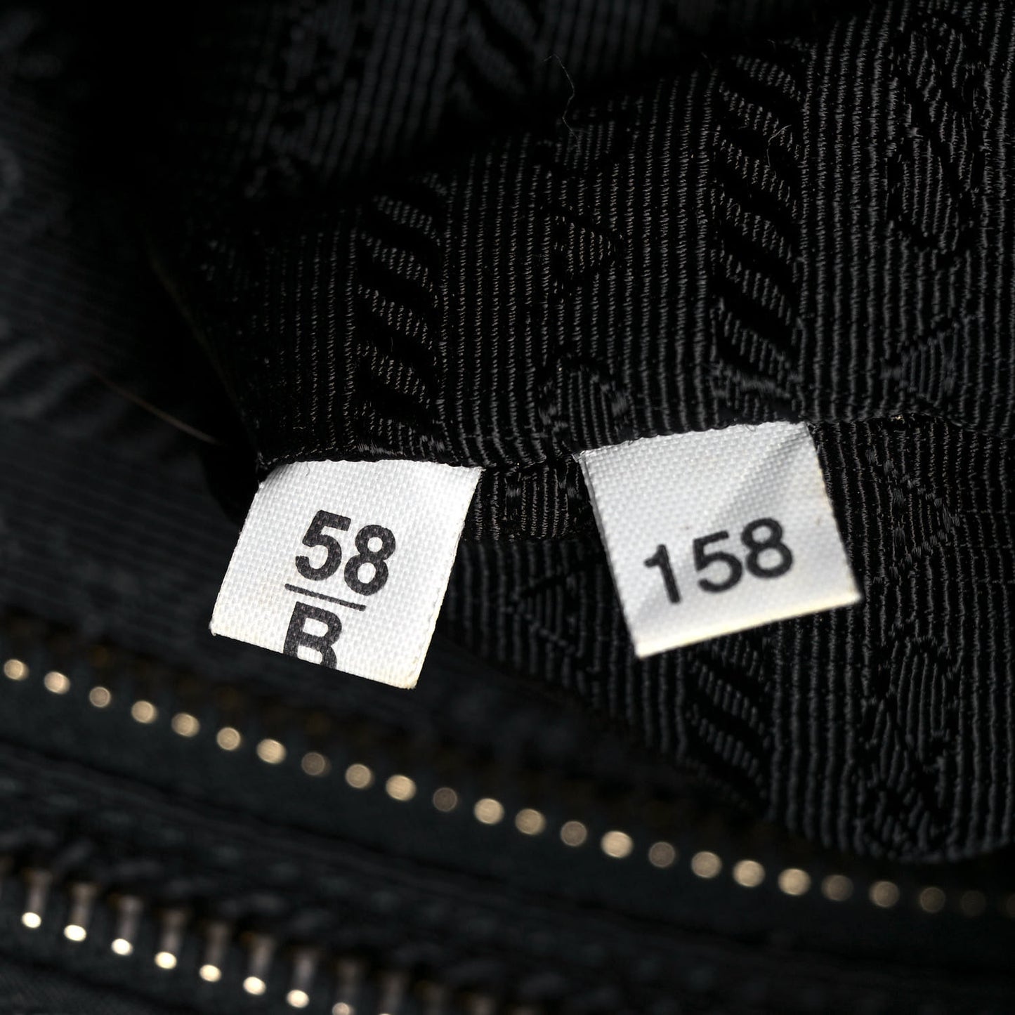 Nylon Vela Baby Bag Black