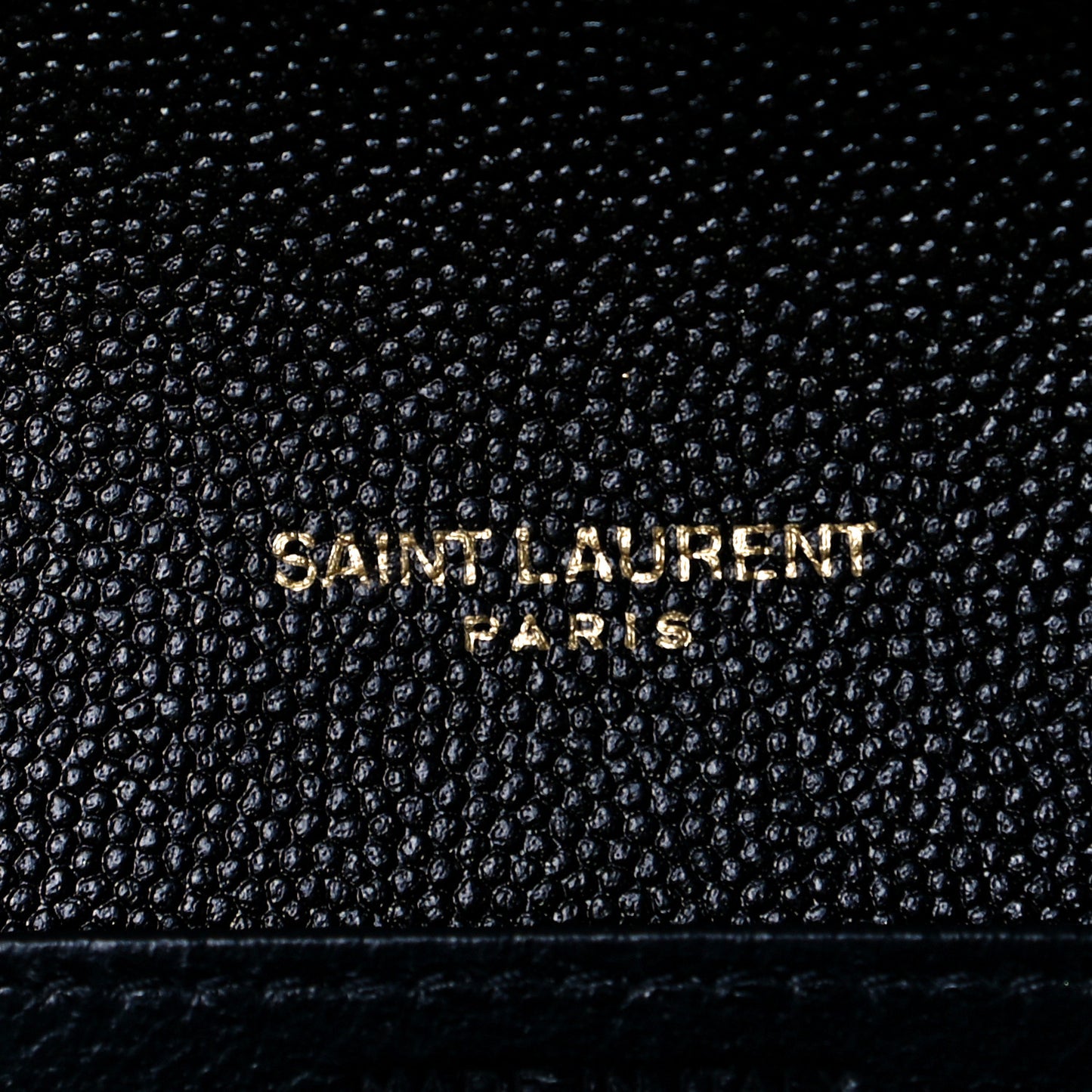 Grain De Poudre Uptown Chain Wallet Black