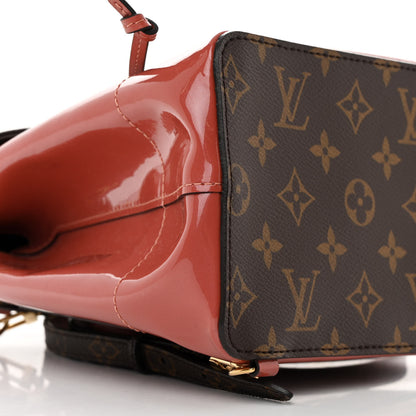Louis Vuitton Patent Monogram Hot Springs Backpack Vieux Rose 9 of 10