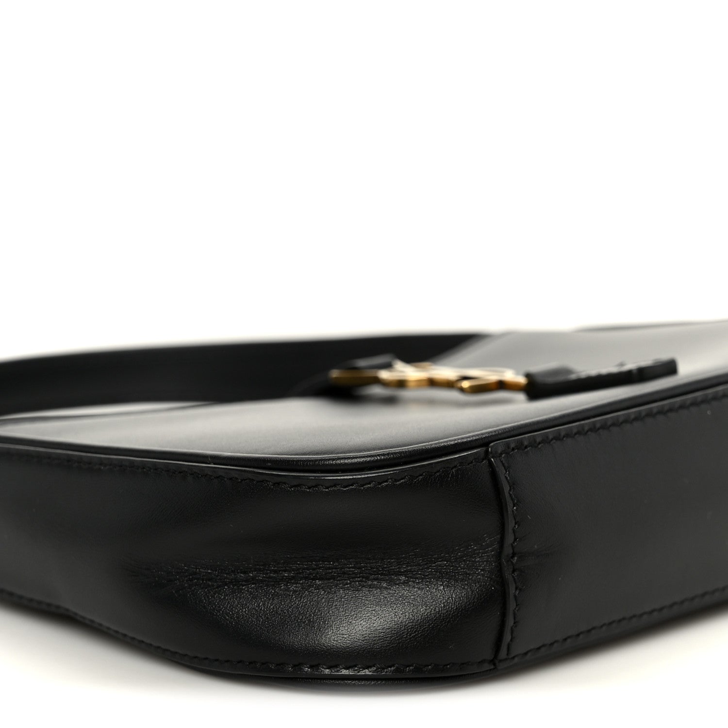 Saint Laurent Smooth Calfskin Le 5 A 7 Mini Hobo Black 9 of 10