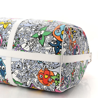 Louis Vuitton Monogram Comics Keepall Bandouliere 50 Multicolor 8 of 8