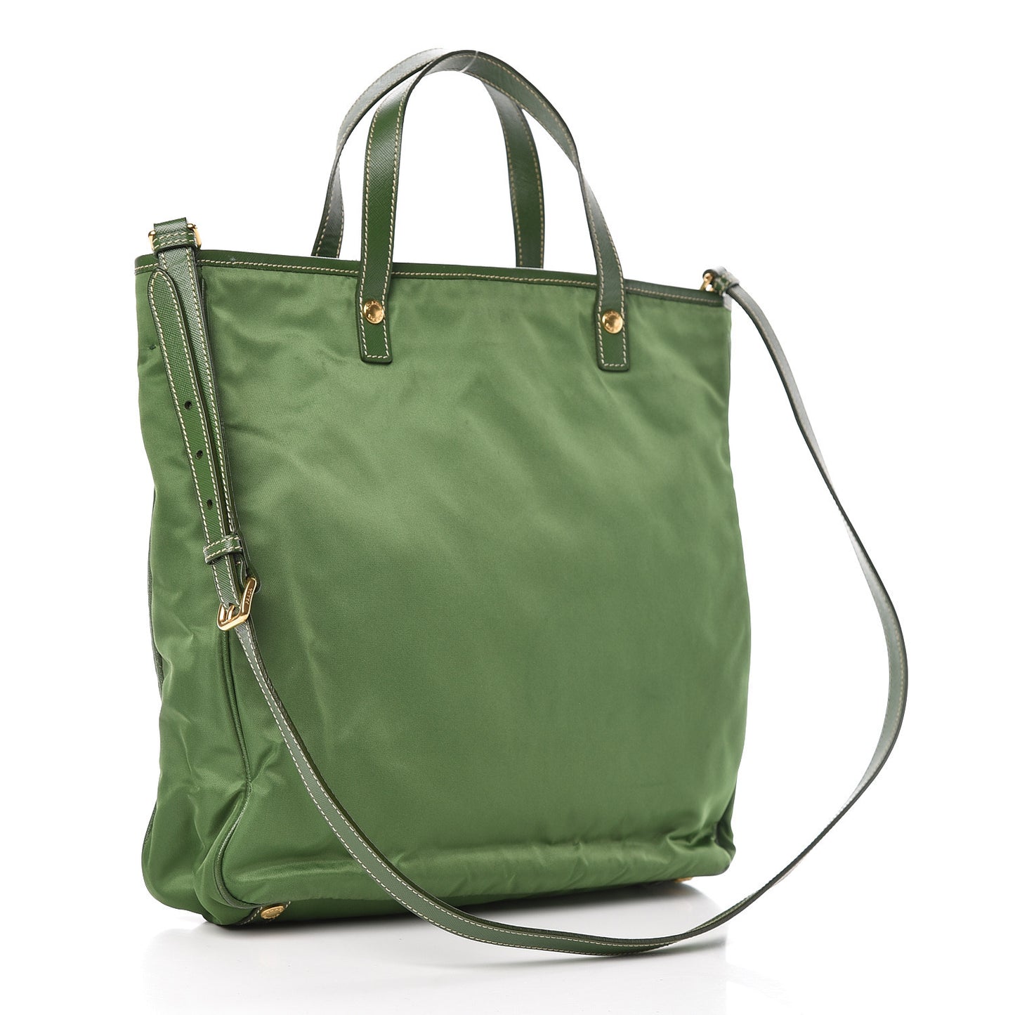Tessuto Nylon Oro Tote Larice