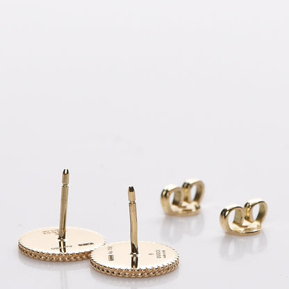 Gucci 18K Yellow Gold Enamel Icon Blooms Earrings 4 of 6