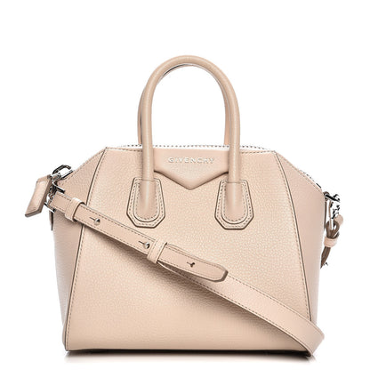 Givenchy Sugar Goatskin Mini Antigona Nude Pink 1 of 9