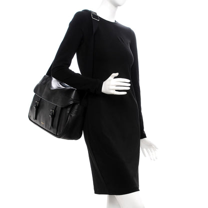 Givenchy Calfskin Rider Messenger Bag Black 2 of 8