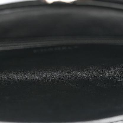 Chanel Patent Quilted Timeless Clutch Black 5 of 9