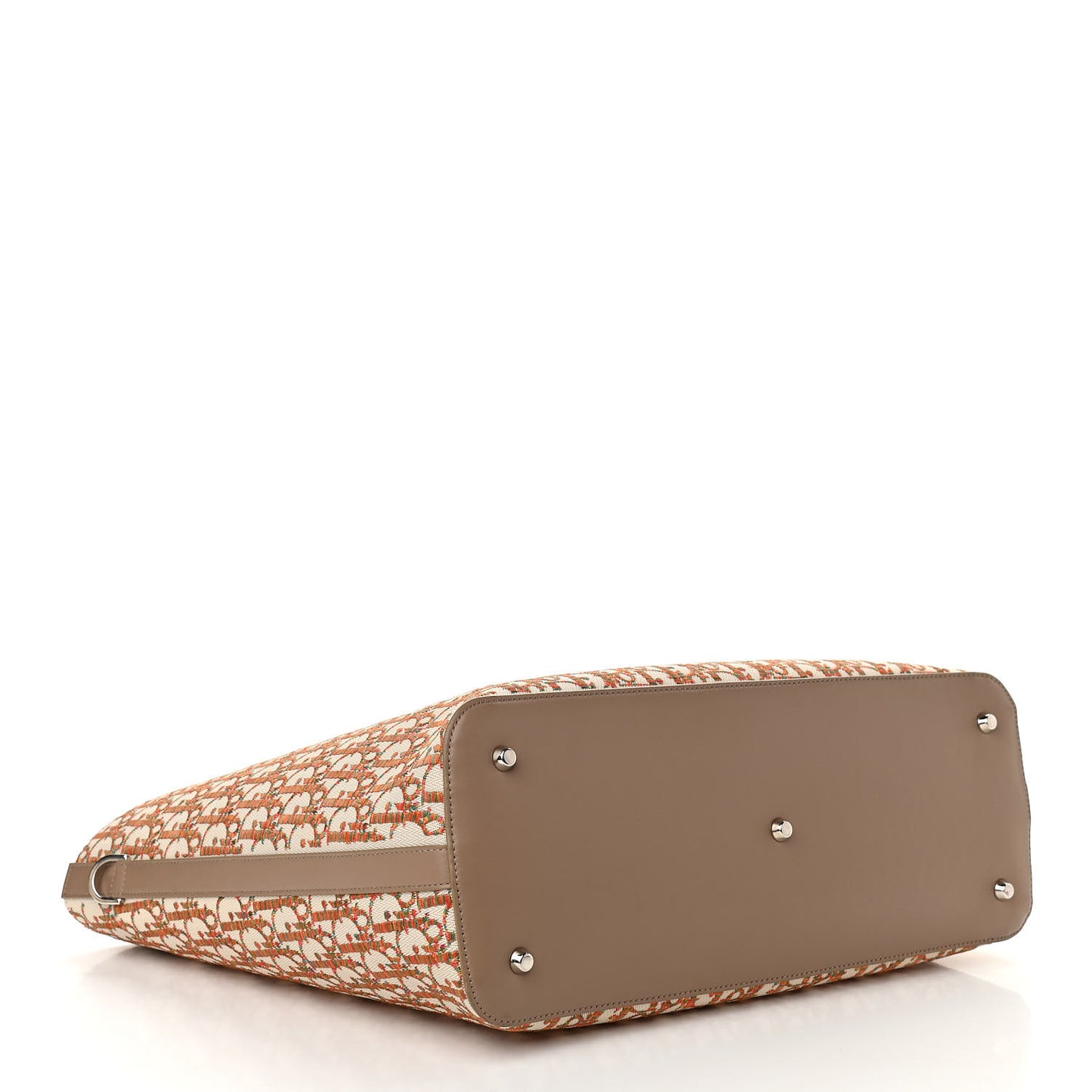 Oblique Embroidered Miami Tote Multicolor
