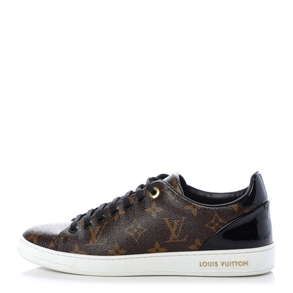 Louis Vuitton Patent Monogram Frontrow Sneakers 37.5 1 of 10