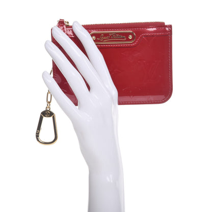 Louis Vuitton Vernis Key Pouch Pomme D'Amour 2 of 9