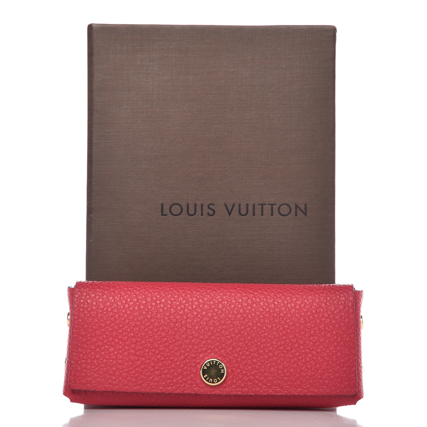 Cuir Rivet Pochette Fuchsia