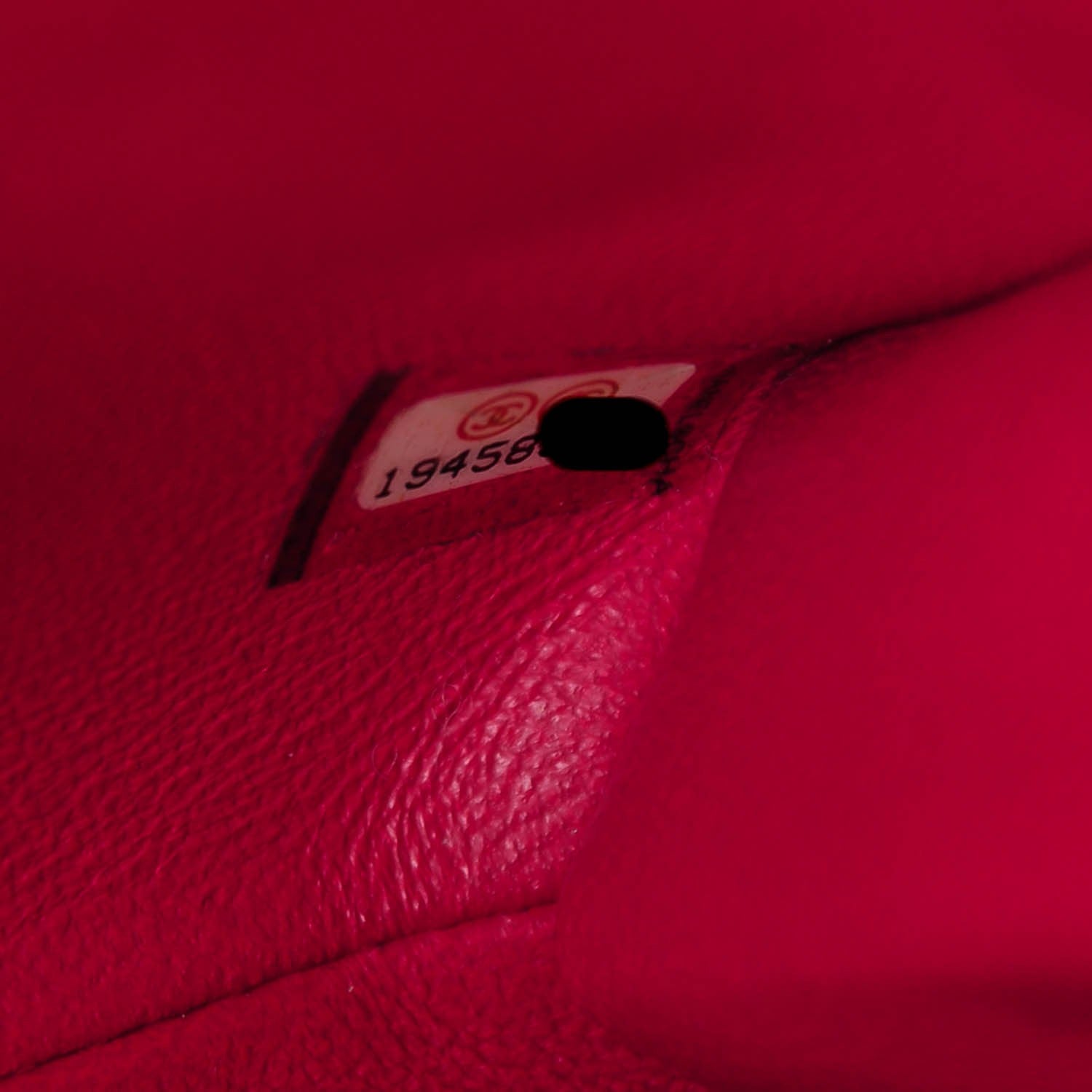 Chanel Patent Calfskin Quilted Clutch With Chain Flap Fuchsia 8 of 8