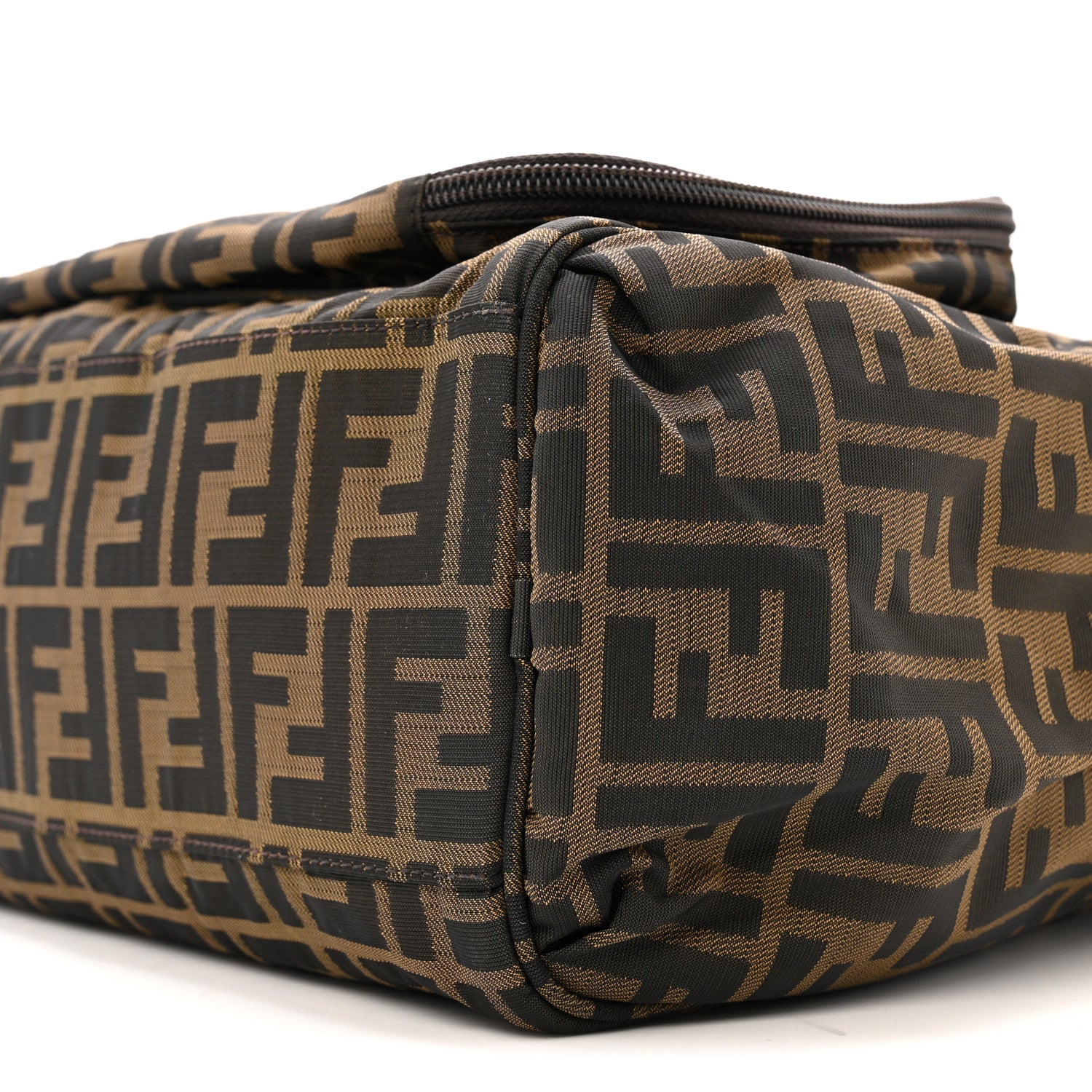 Fendi Nylon Zucca Diaper Bag Tobacco 10 of 14